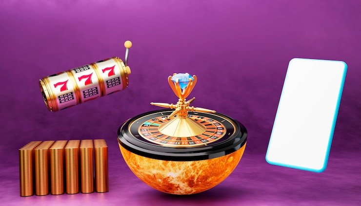 গোল্ডেন টাইগার থিমে মোবাইল বিনোদন দৃশ্য